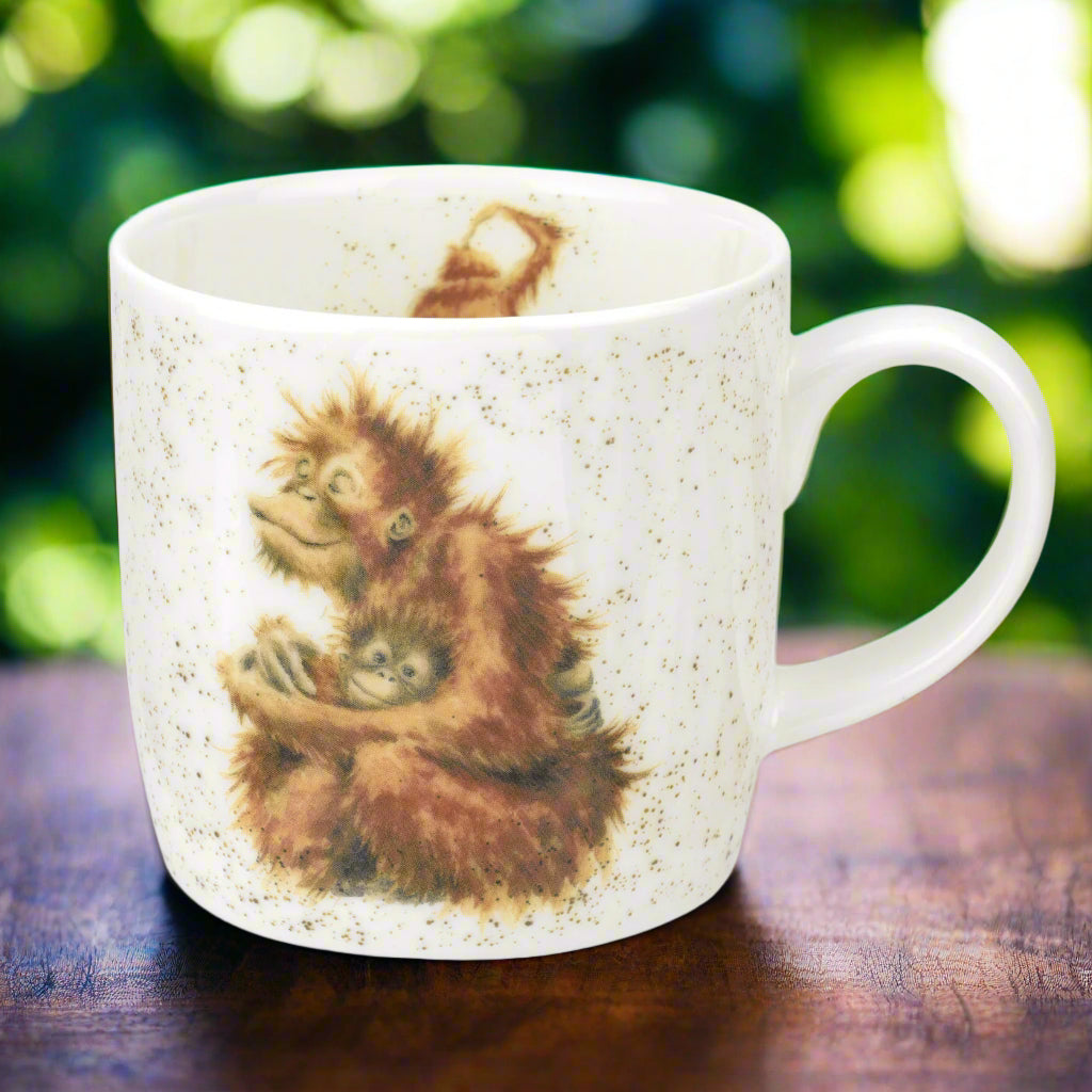 Orangutan Mug - Royal Worcester
