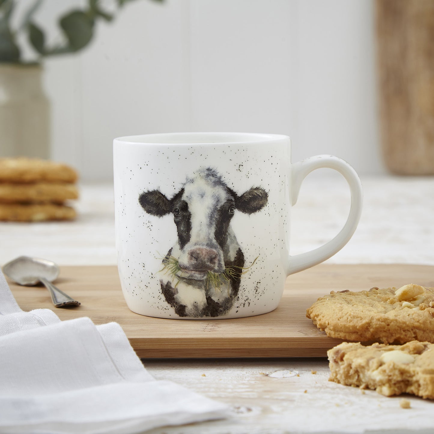 Royal Worcester Wrendale Designs - Cow Mug