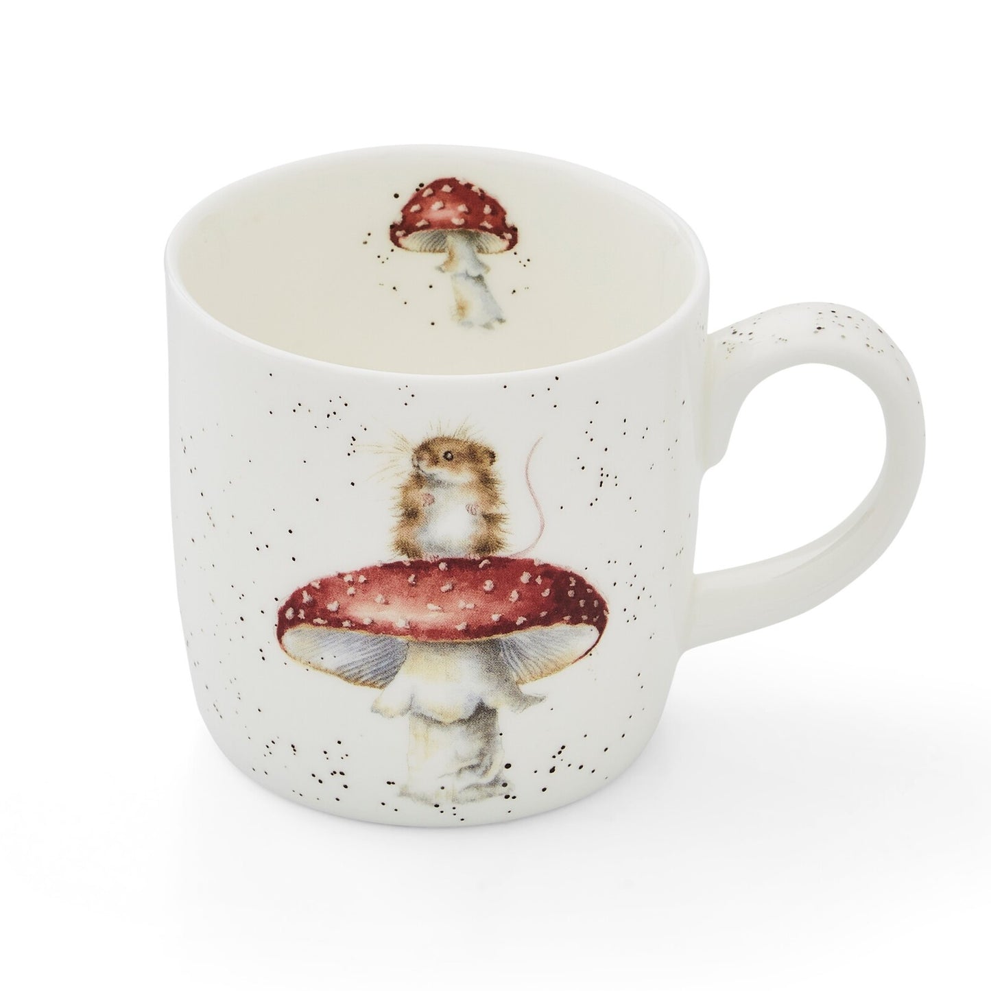 Royal Worcester Wrendale Designs - Mouse & Mushroom Mug