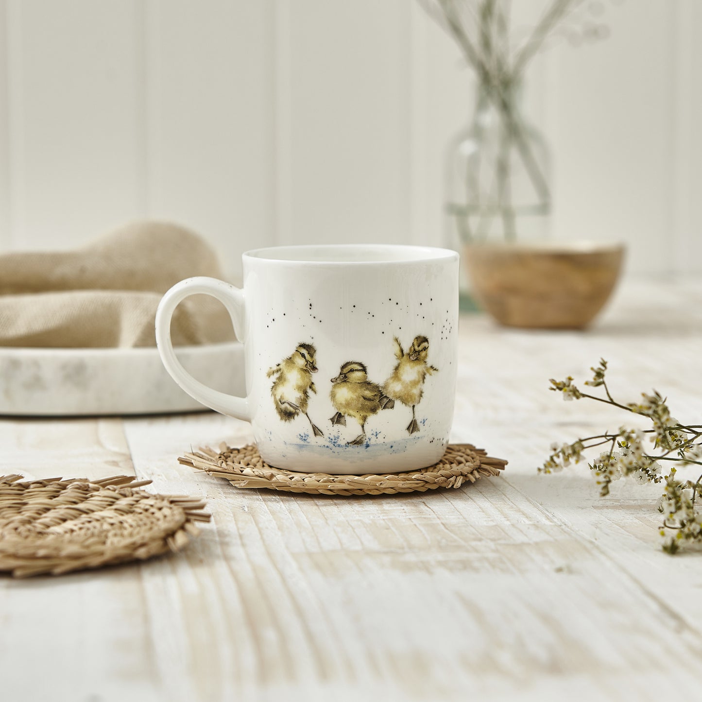 Ducks Mug Room For A Small One - Royal Worcester
