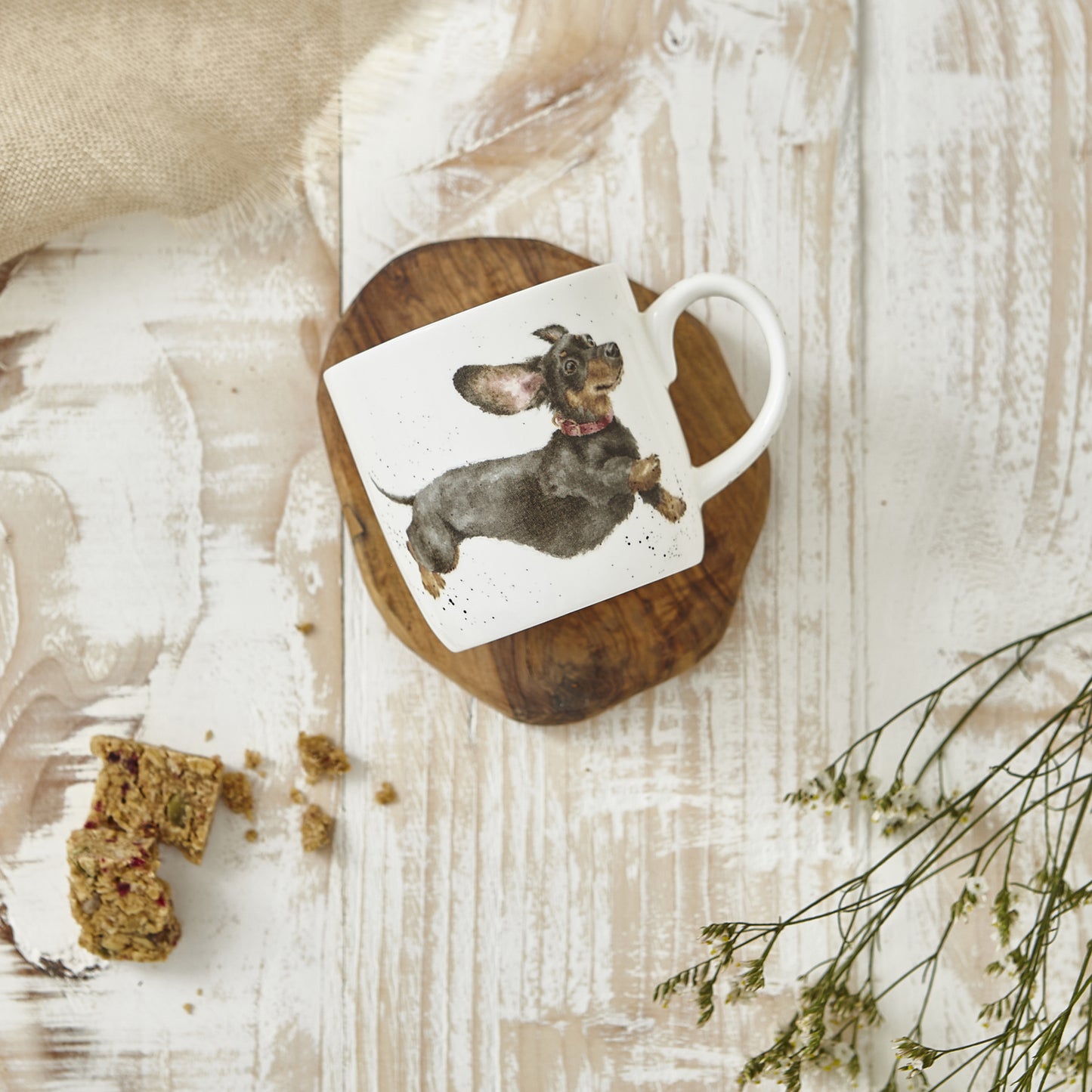 Royal Worcester Dachshund - Dog Mug