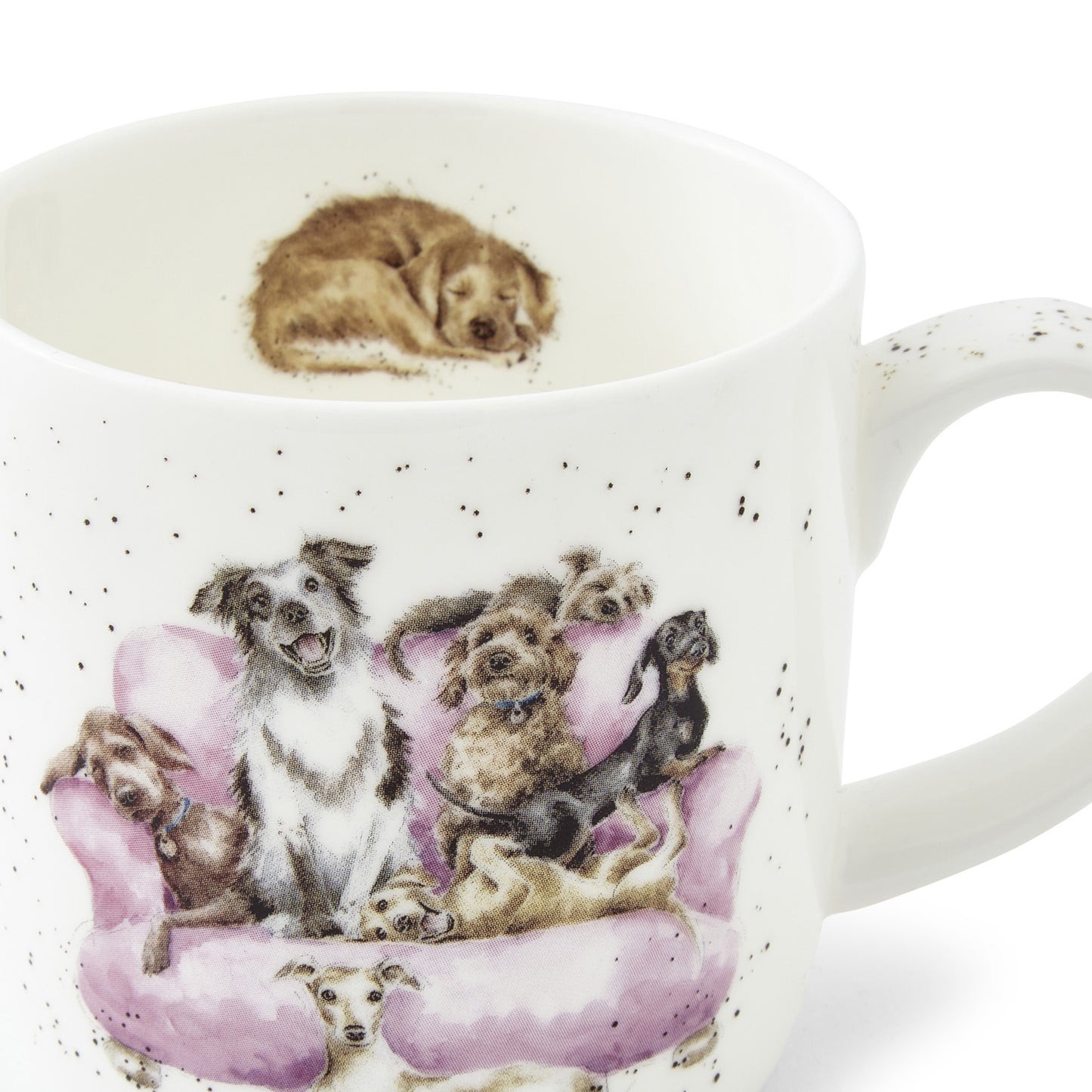 Dogs Mug Movie Night - Royal Worcester