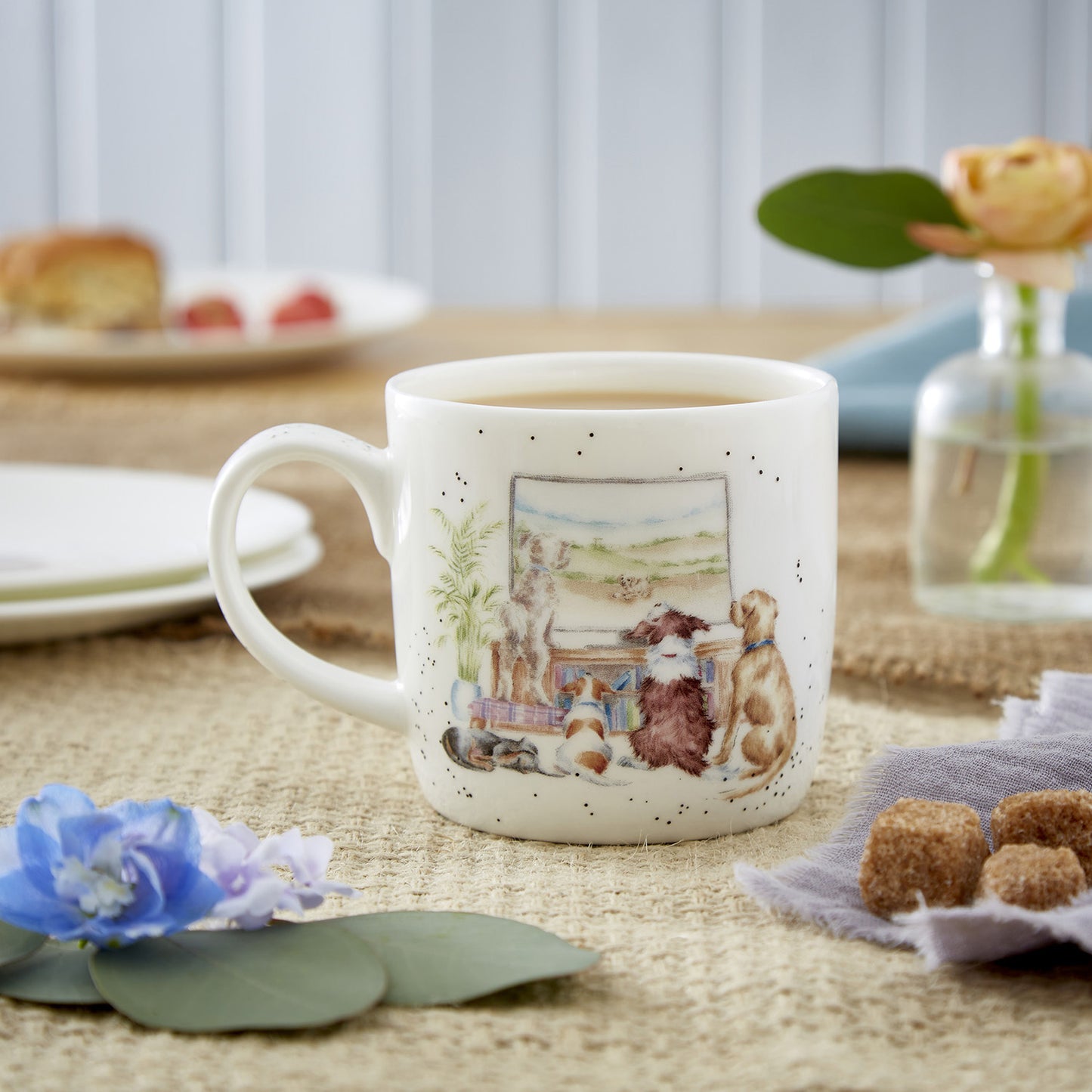 Dogs Mug Movie Night - Royal Worcester