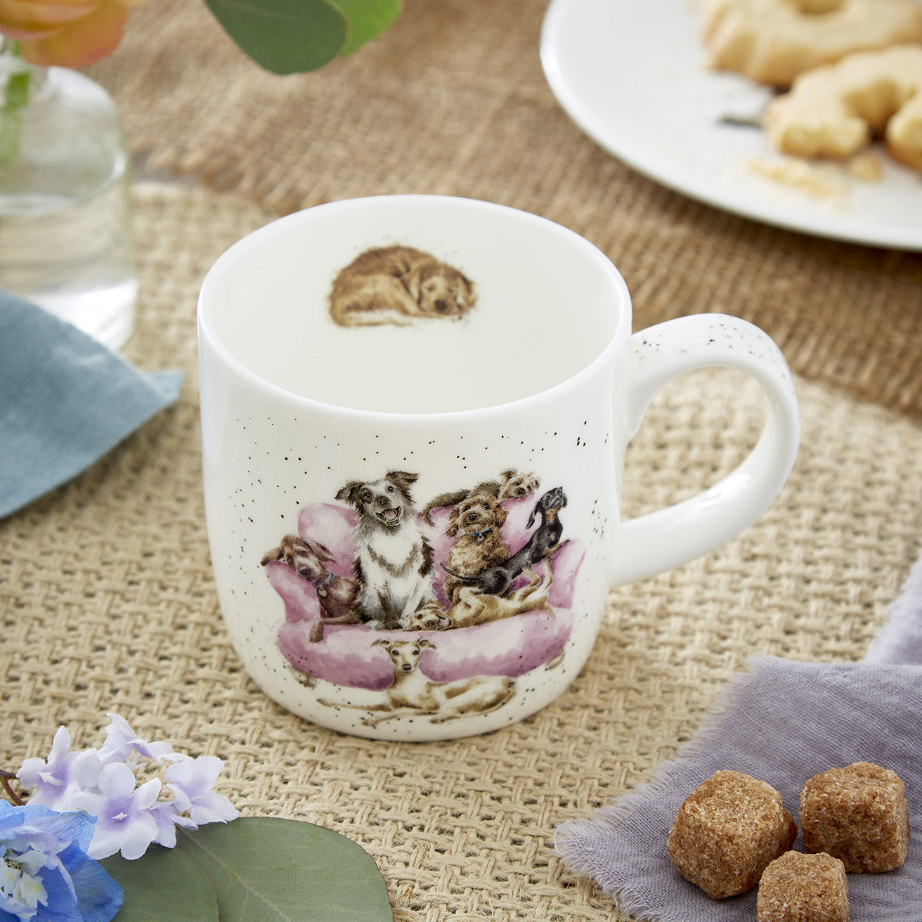 Dogs Mug Movie Night - Royal Worcester