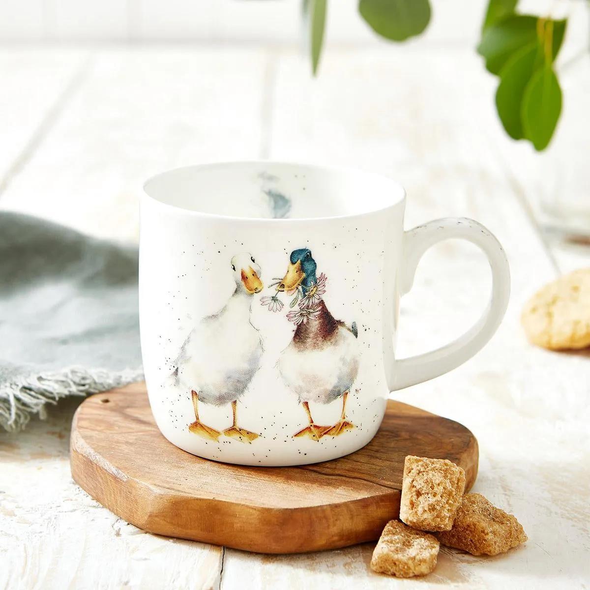 Duck Love Mug - Royal Worcester