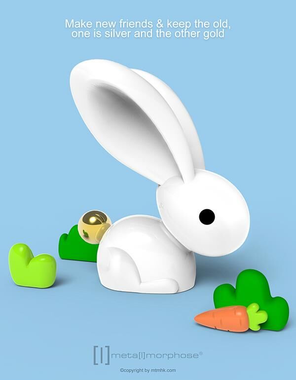 Keychain Bunny