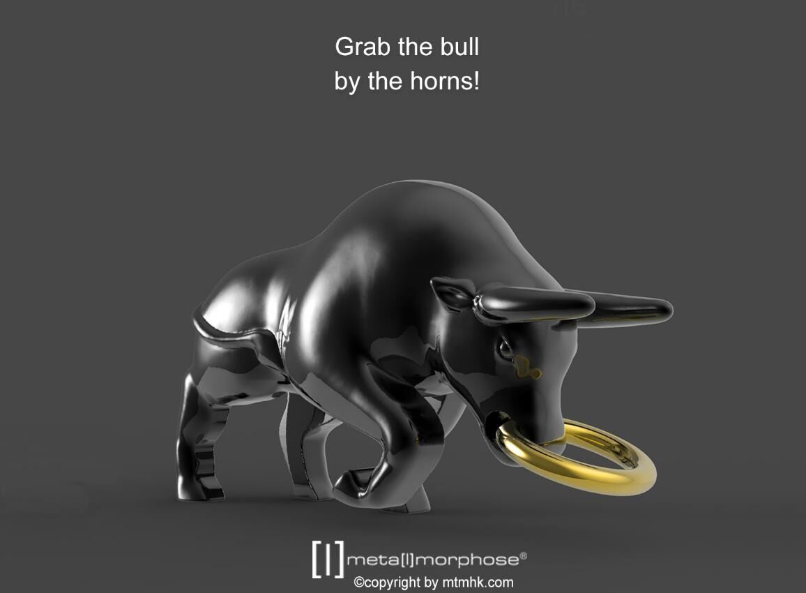 Keychain Bull