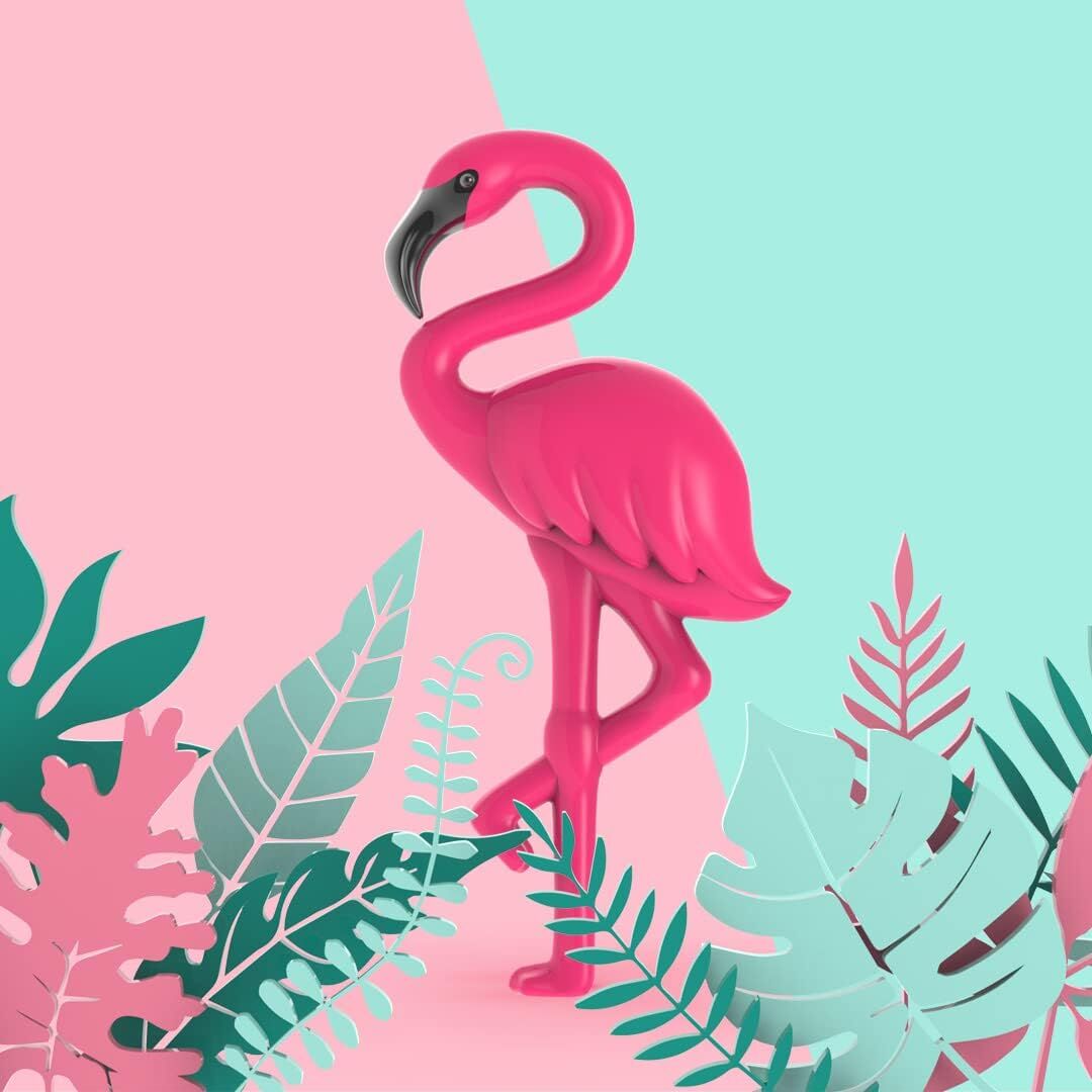Keychain Flamingo