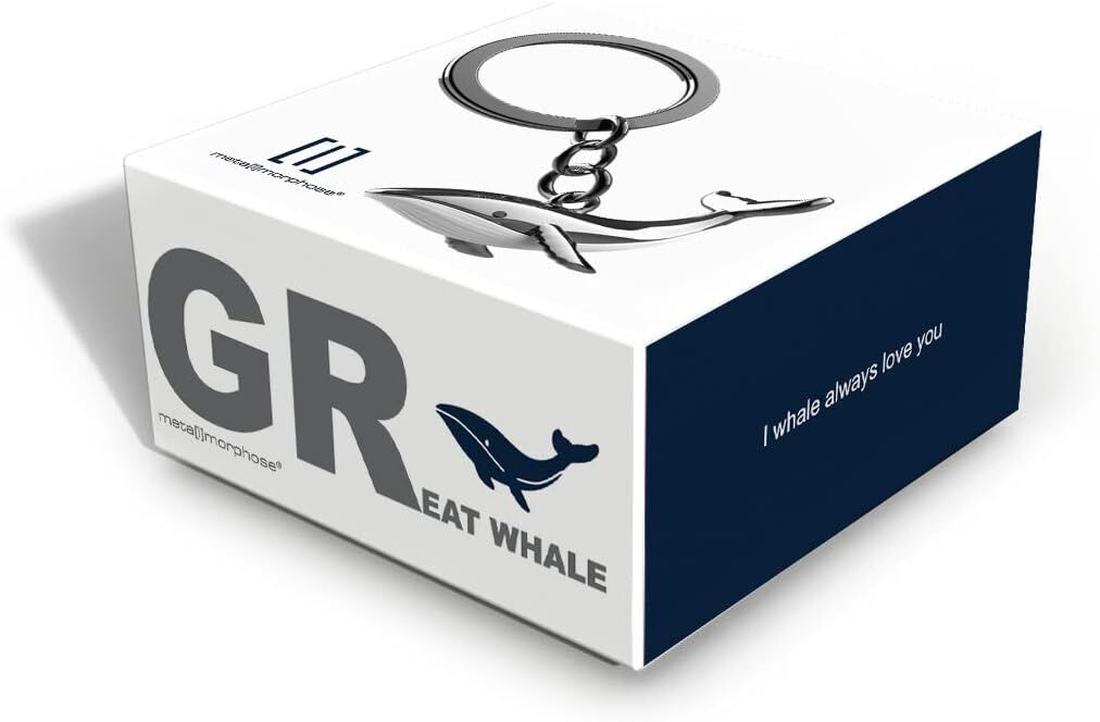 Metalmorphose - Keychain Whale