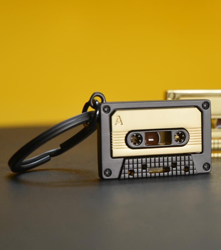 Keychain Cassette Tape