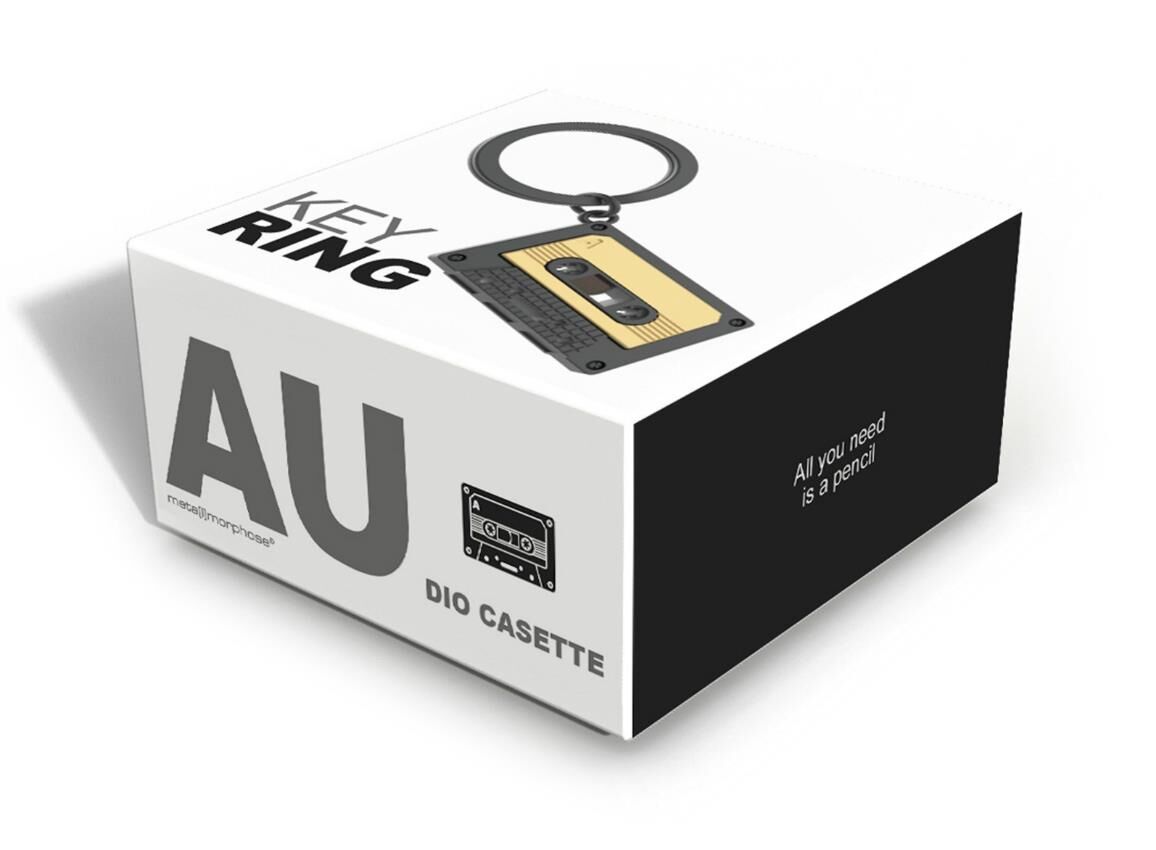 Keychain Cassette Tape