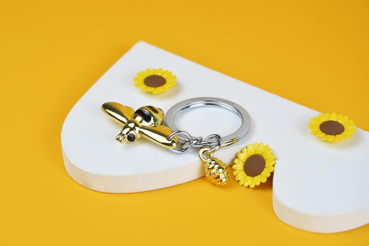 Keychain Bee & Honey