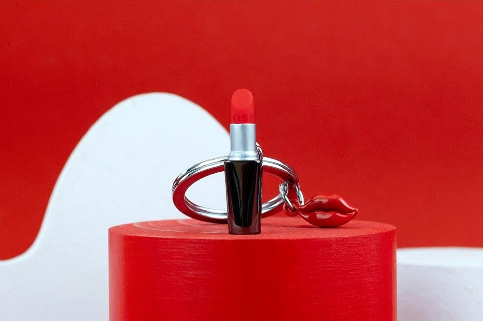 Keychain Kiss Lipstick
