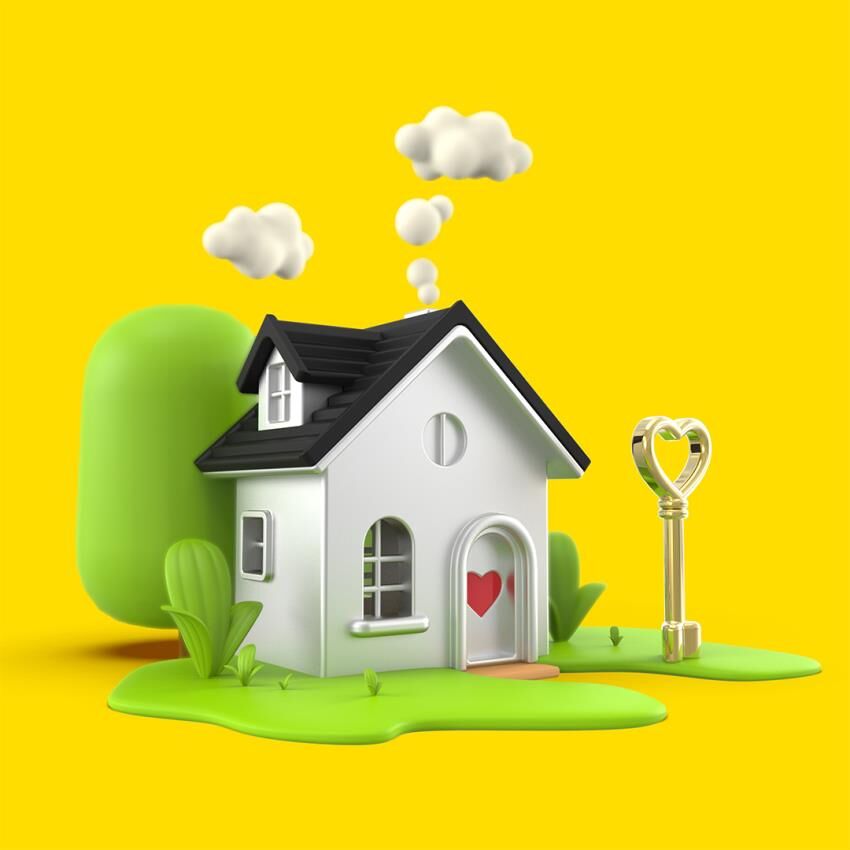 Keychain Home Sweet Home