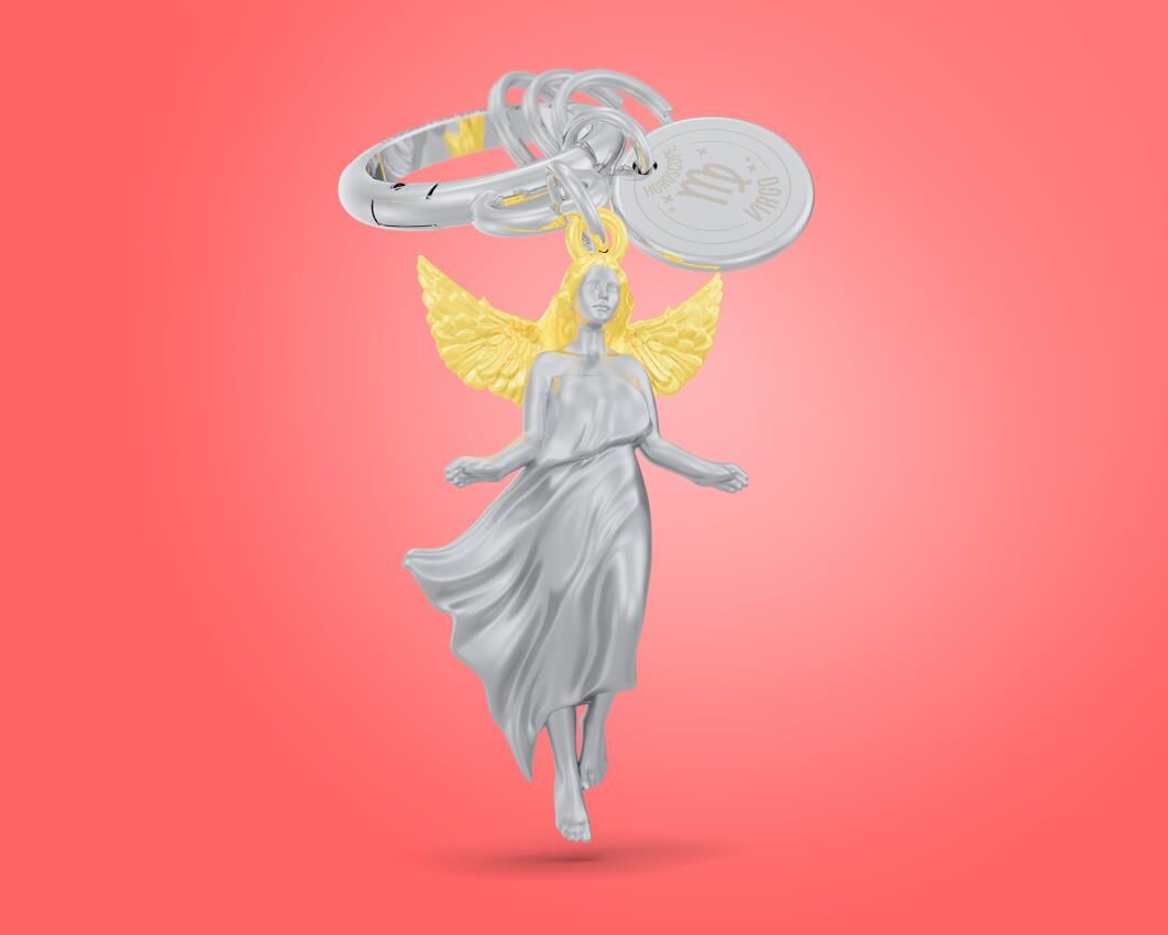 Metalmorphose - Keychain Zodiac Virgo