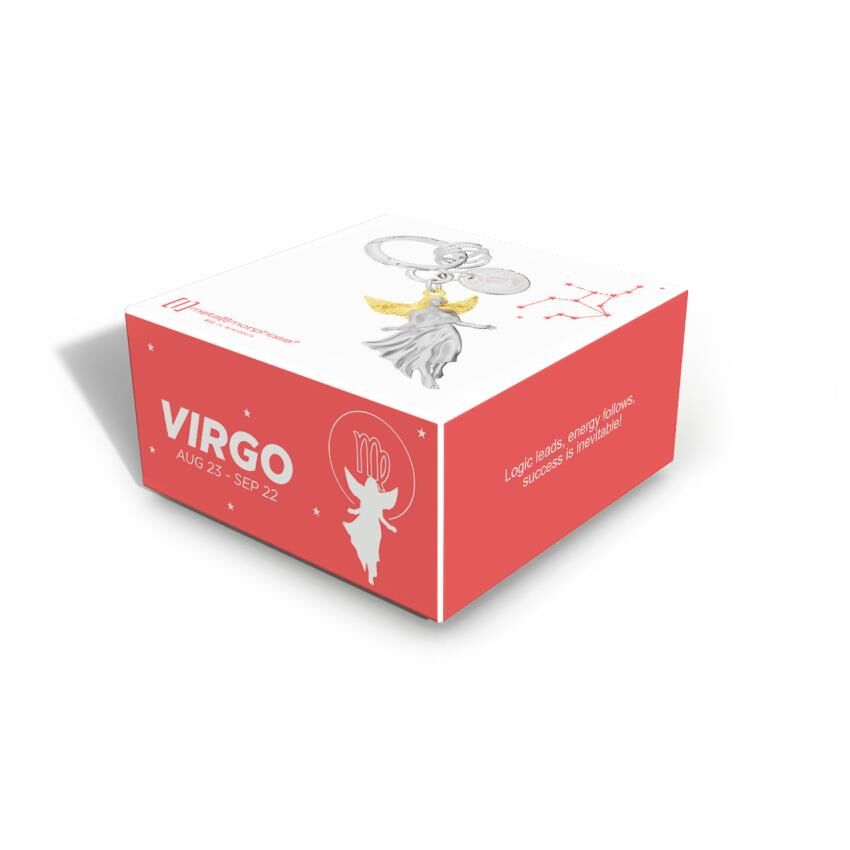 Metalmorphose - Keychain Zodiac Virgo