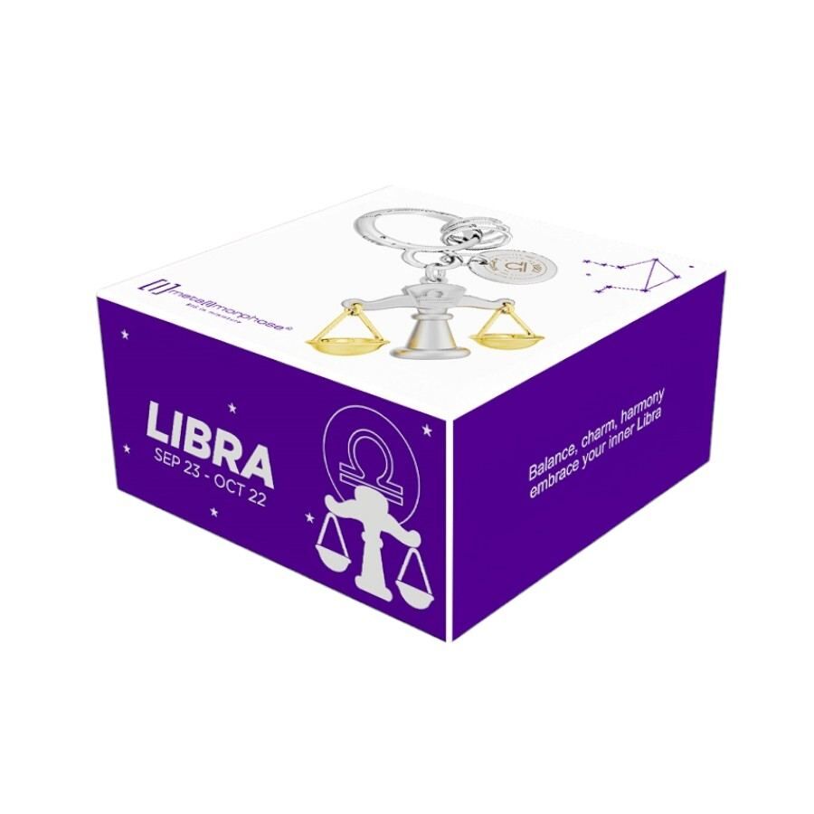 Metalmorphose - Keychain Zodiac Libra