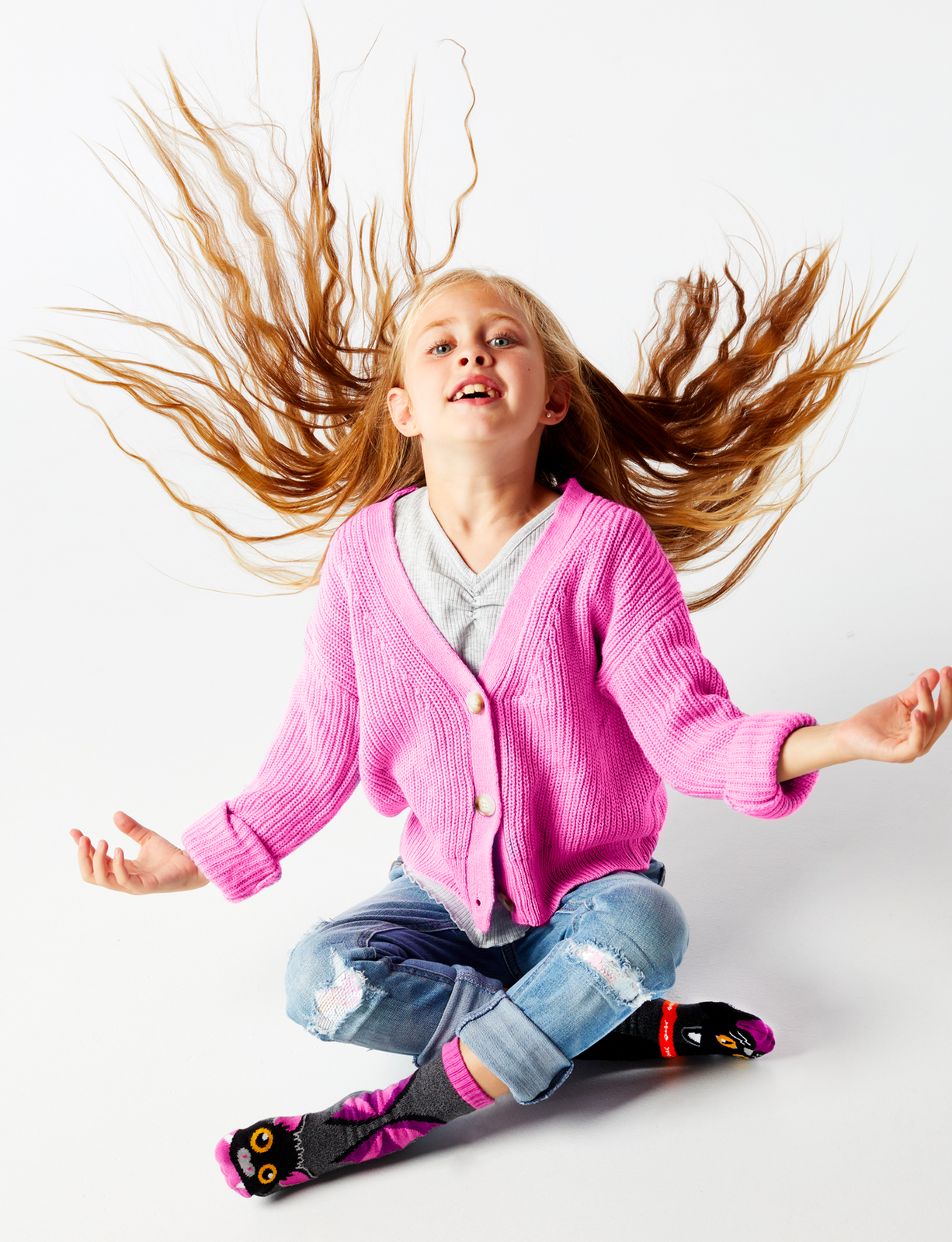 Pal Socks - Bat & Black Cat (1-3 years)