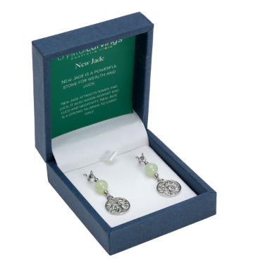 Earrings-TOL New Jade Tree of Life