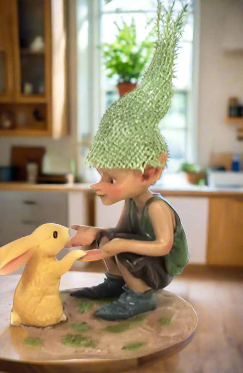 Elvin with Bunny