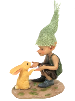 Elvin with Bunny
