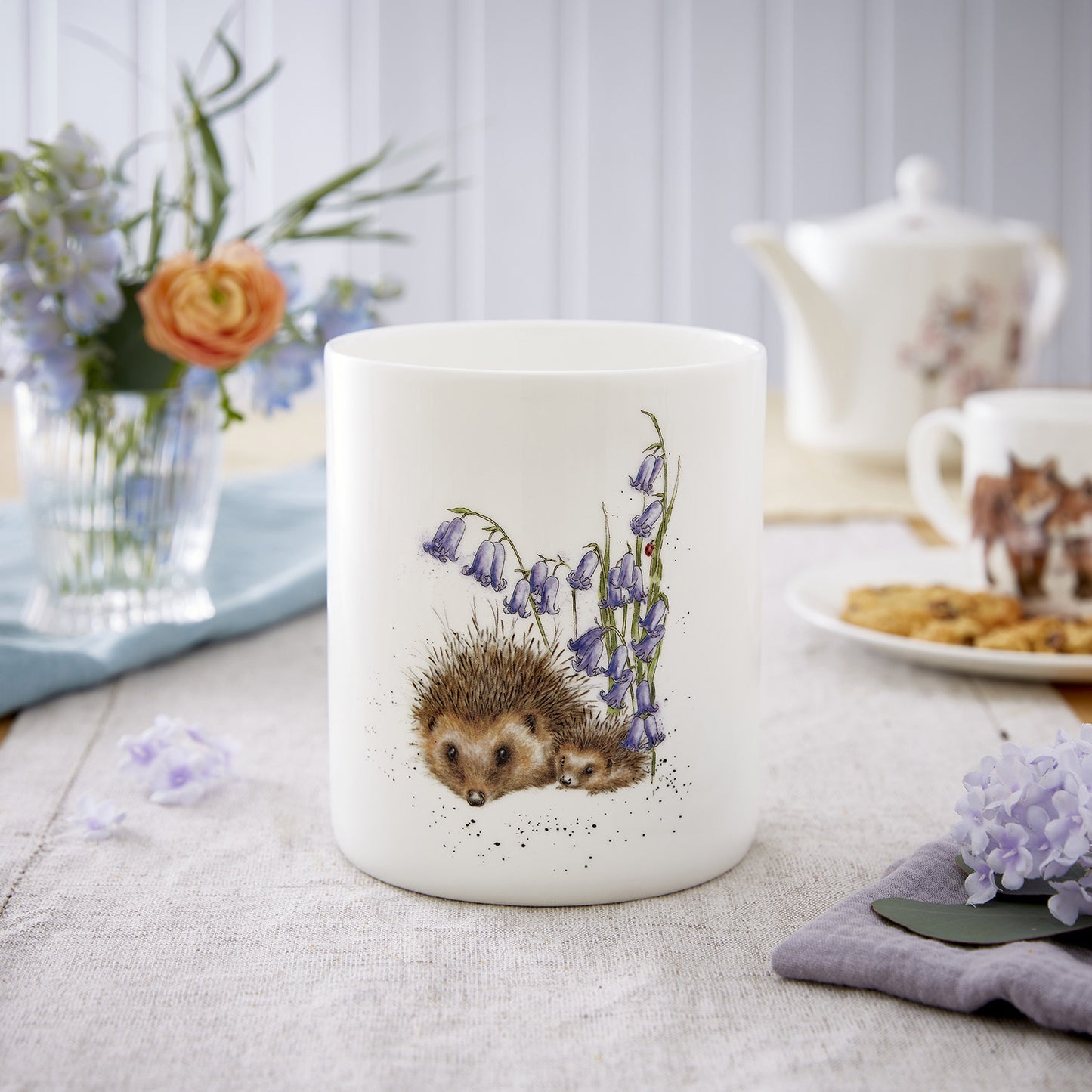 Hedgehog Utensil Jar - Royal Worcester