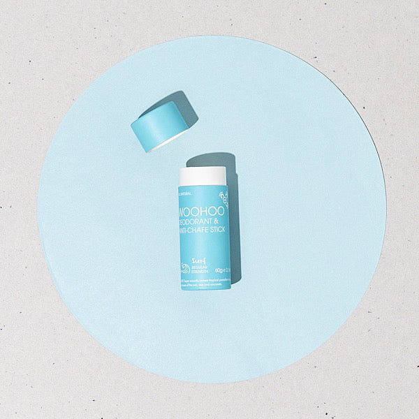 Woohoo Body Deodorant Stick Natural Surf 60g
