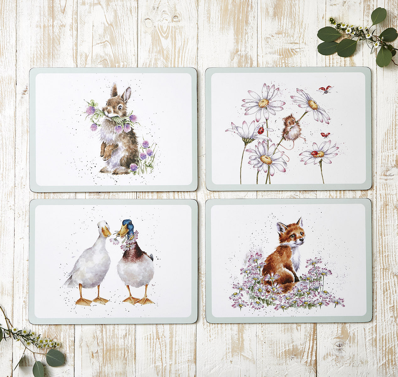 Large Placemats (S/4) Wildflowers