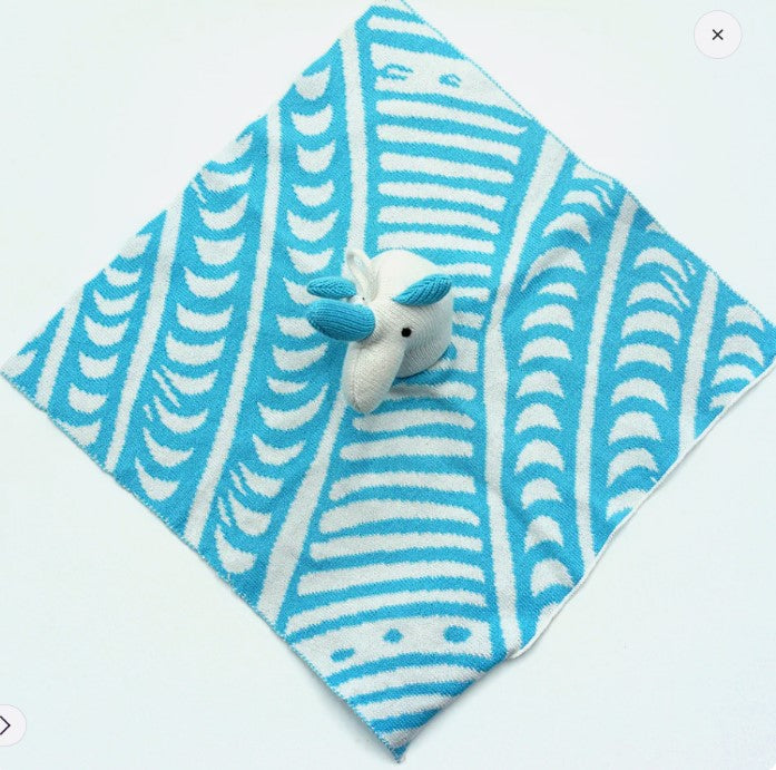 Snuggle Toy – Unicorn (blue) - Artist: Cynthia Burke