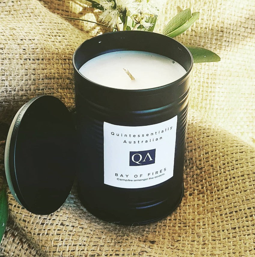 Bay of Fires QA - Tin Candle - 320ML 40 hours