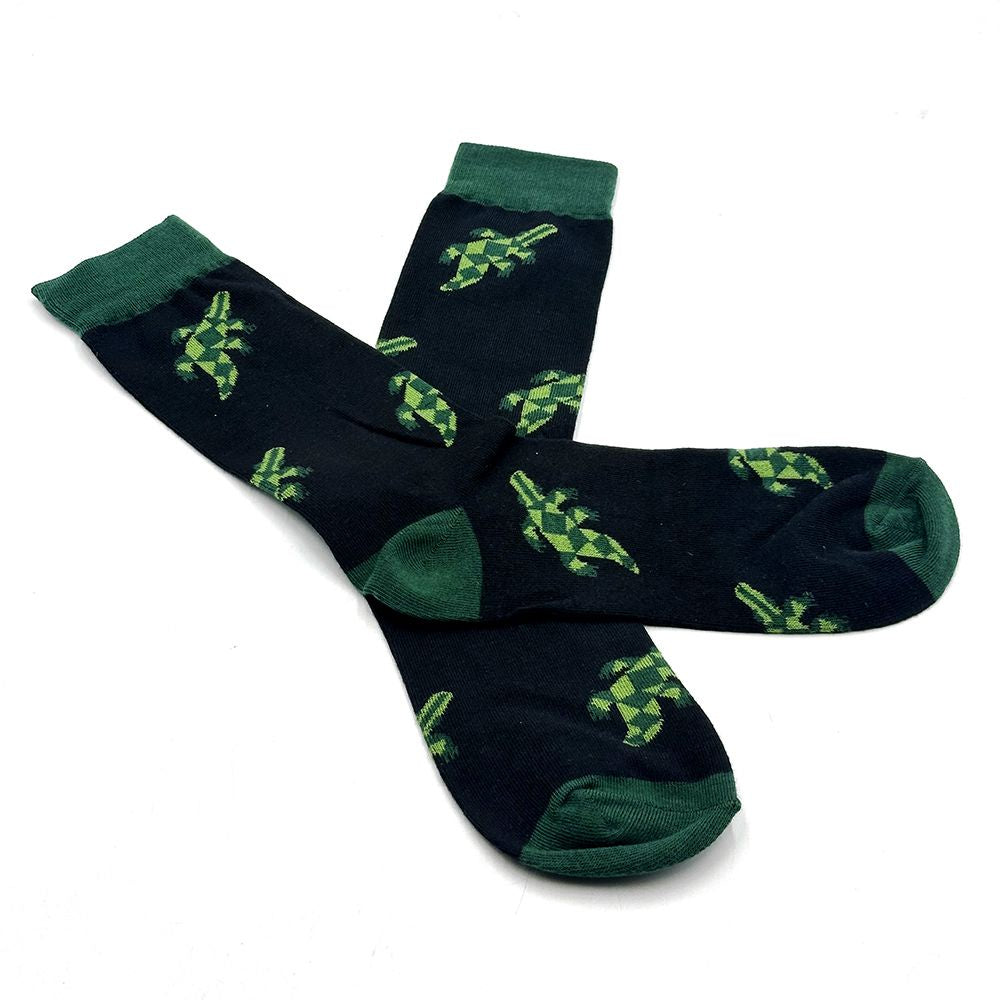 First Nations Cotton Socks (one size fits most) Crocodile and Barramundi