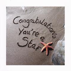Card - Congratulations You're a Star