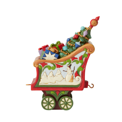 Christmas Train Coal Car - Heartwood Creek - JS