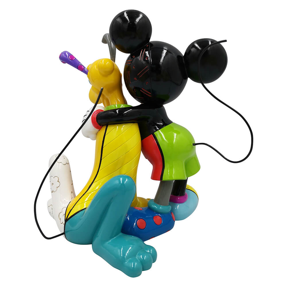 Mickey Mouse and Pluto (90th Anniversary) - Large Figurine - Britto