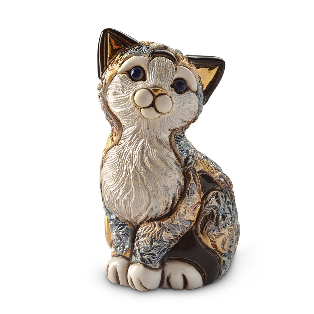 Kitten - Baby (Calico) - Sitting - De Rosa