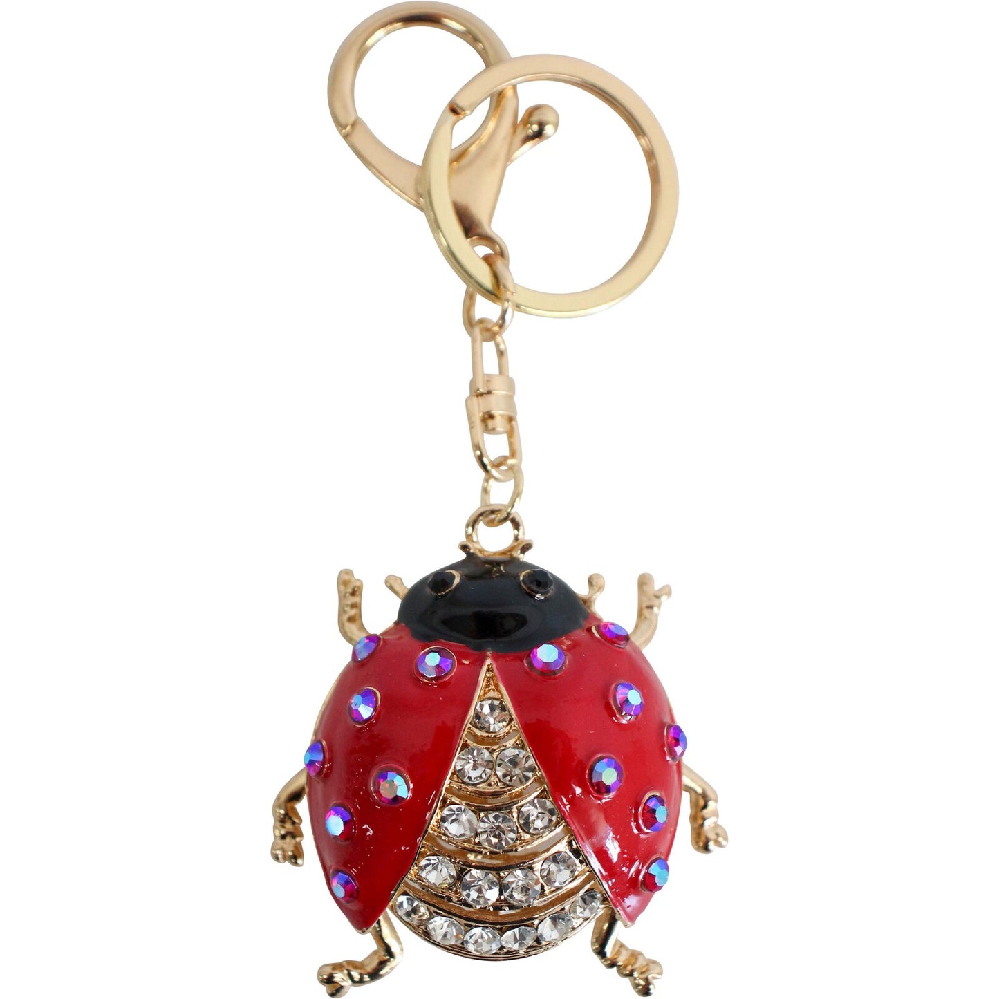 Keyring - Ladybug Red