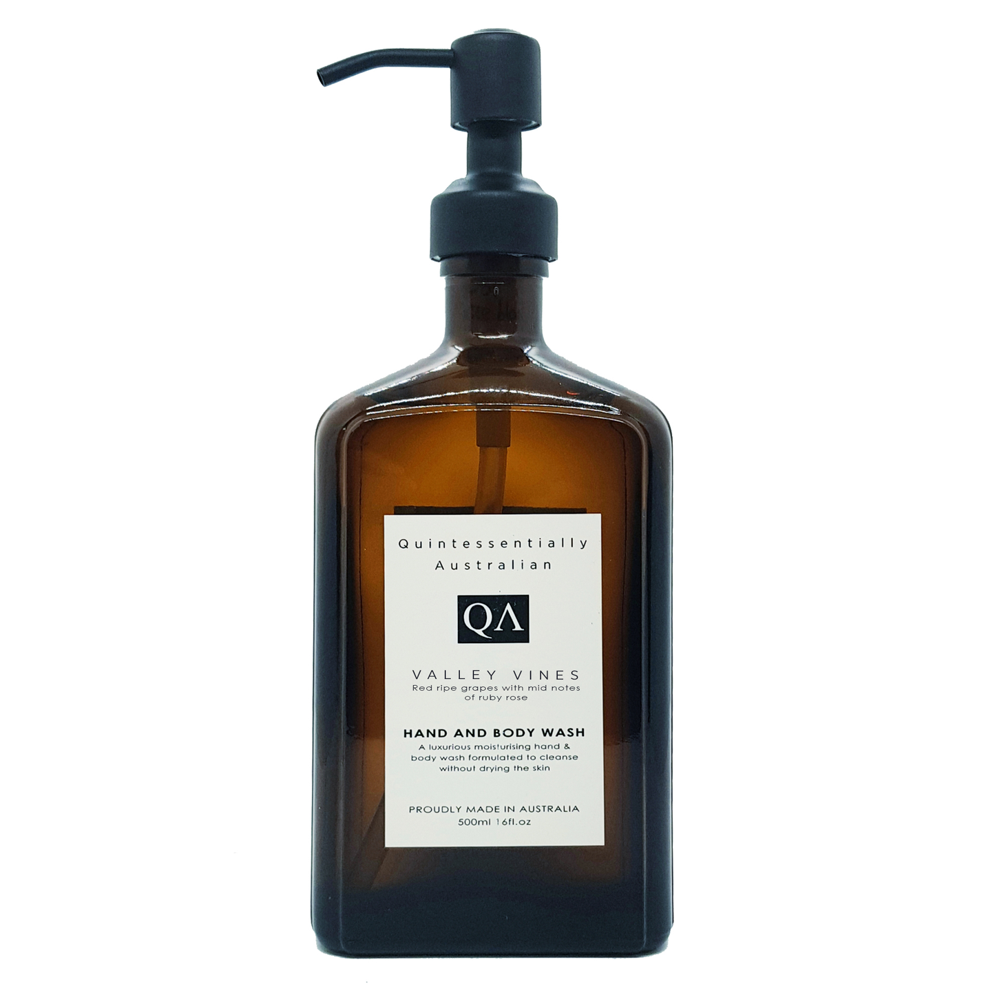 QA - Liquid Soap - Amber - Valley Vines