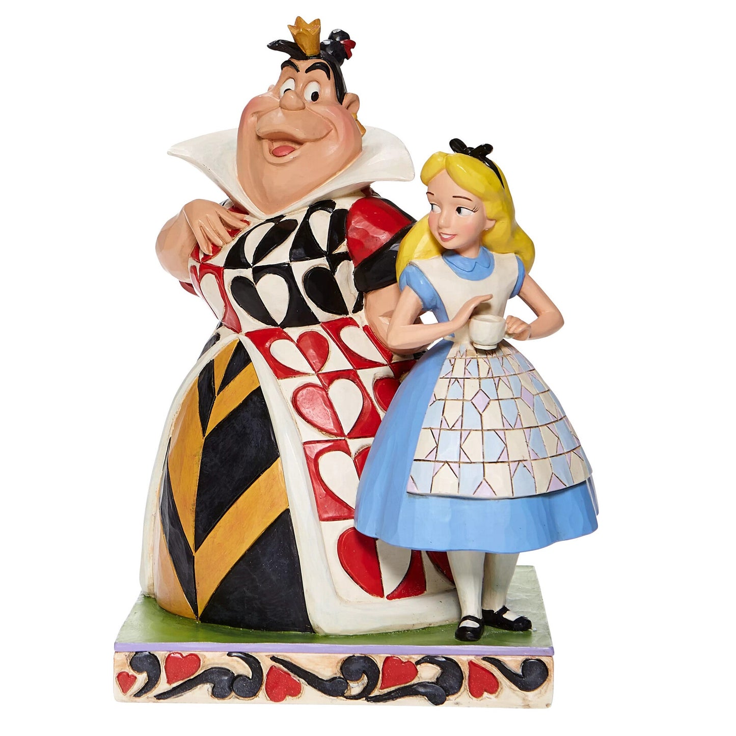 Alice and Queen of Hearts - Chaos and Curiosity - JS