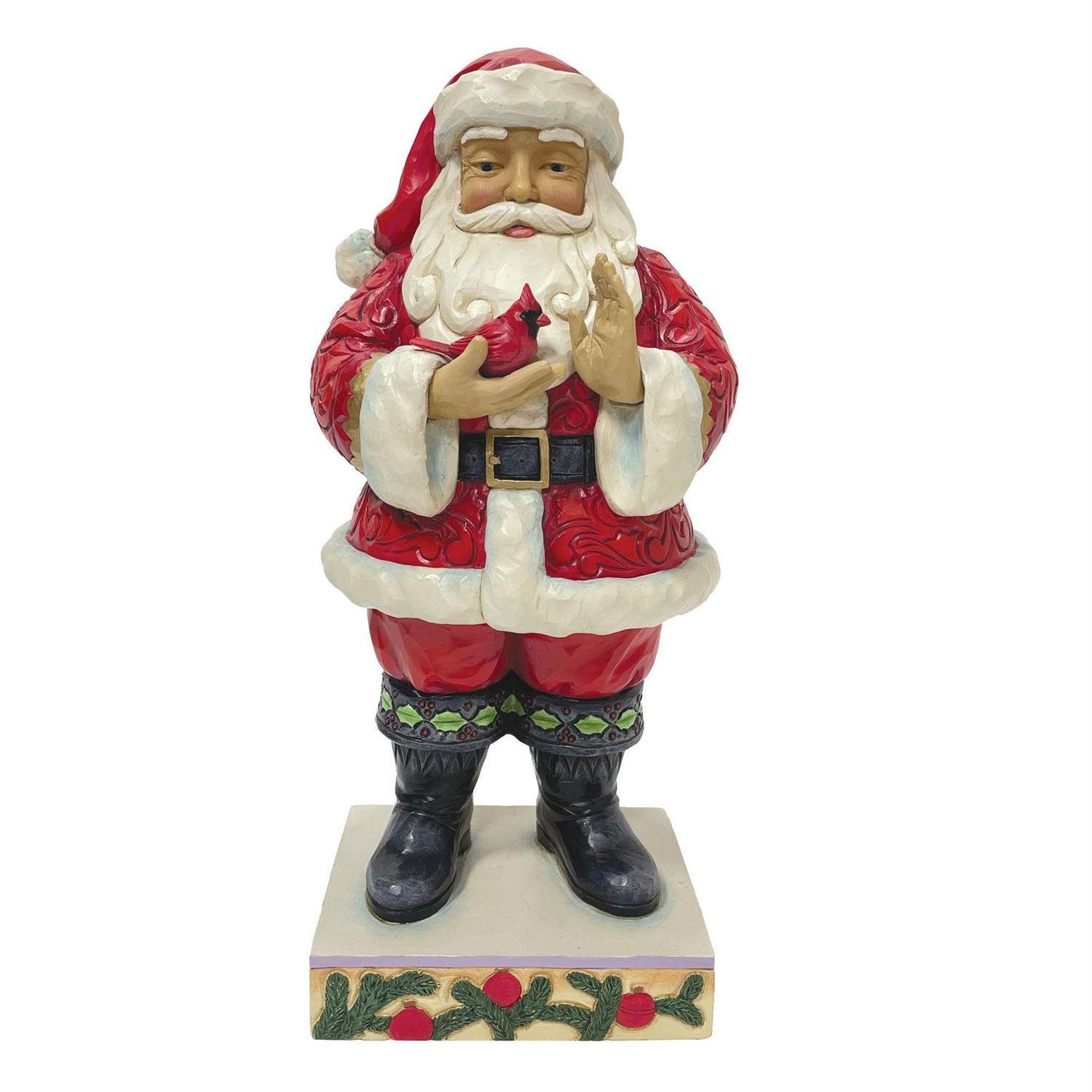 Santa Holding Cardinal - JS