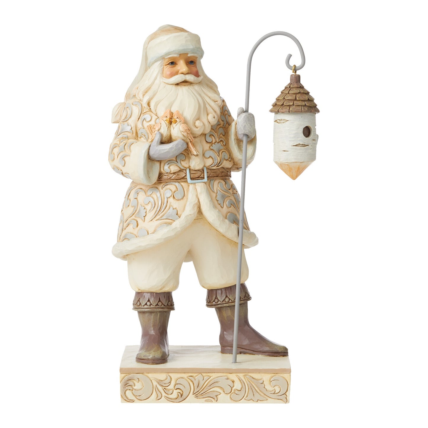 Santa with Birdhouse - JS