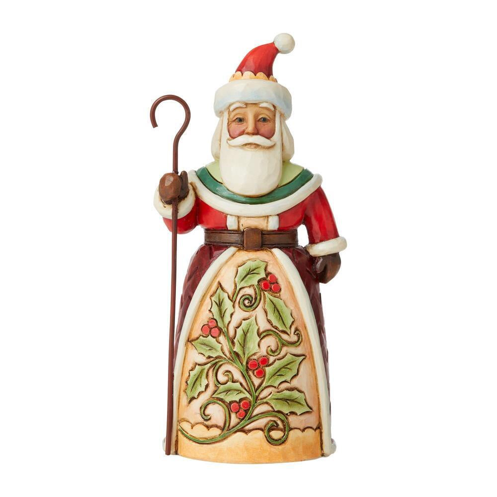 Santa with Holly - JS