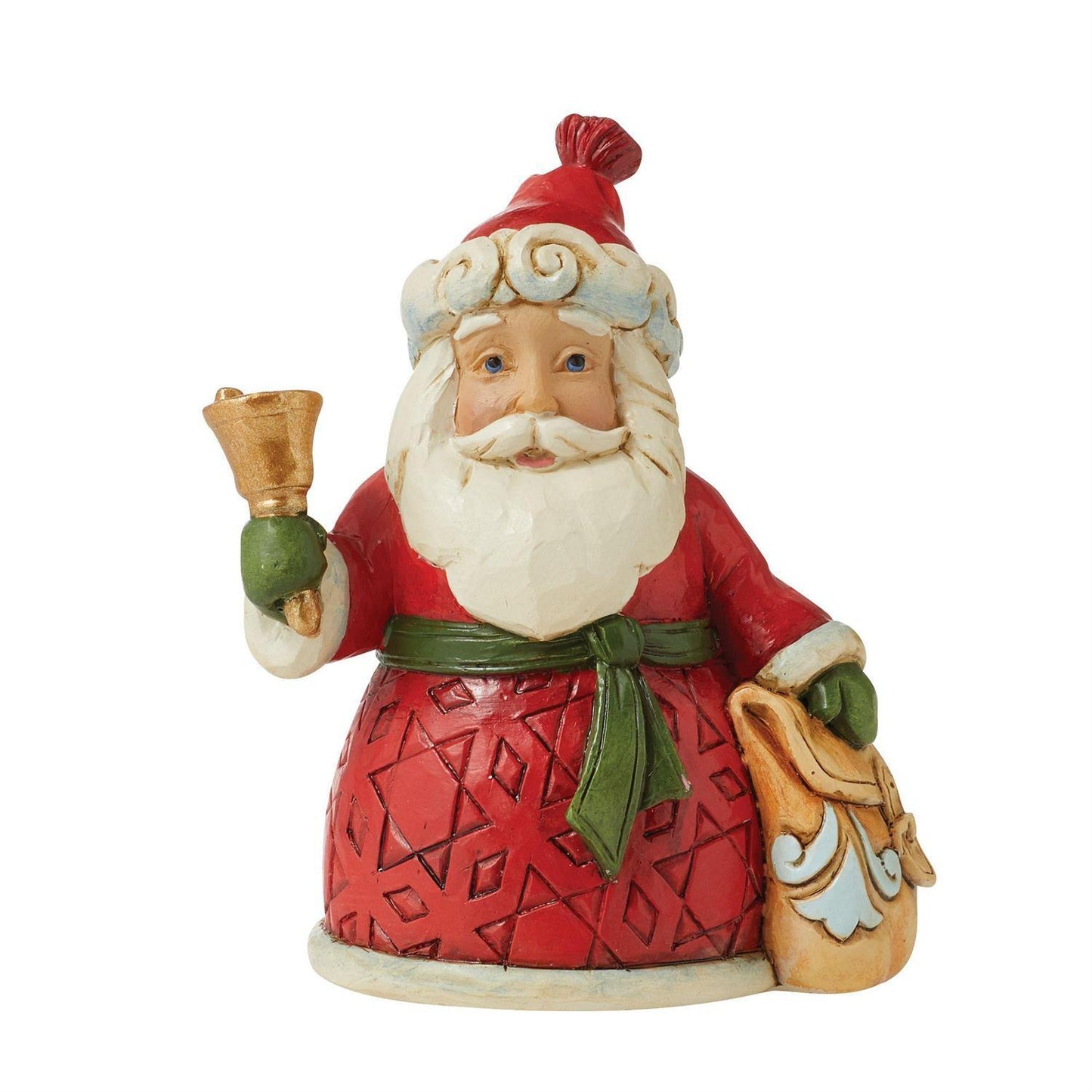 Santa with Bell (8cm) - JS