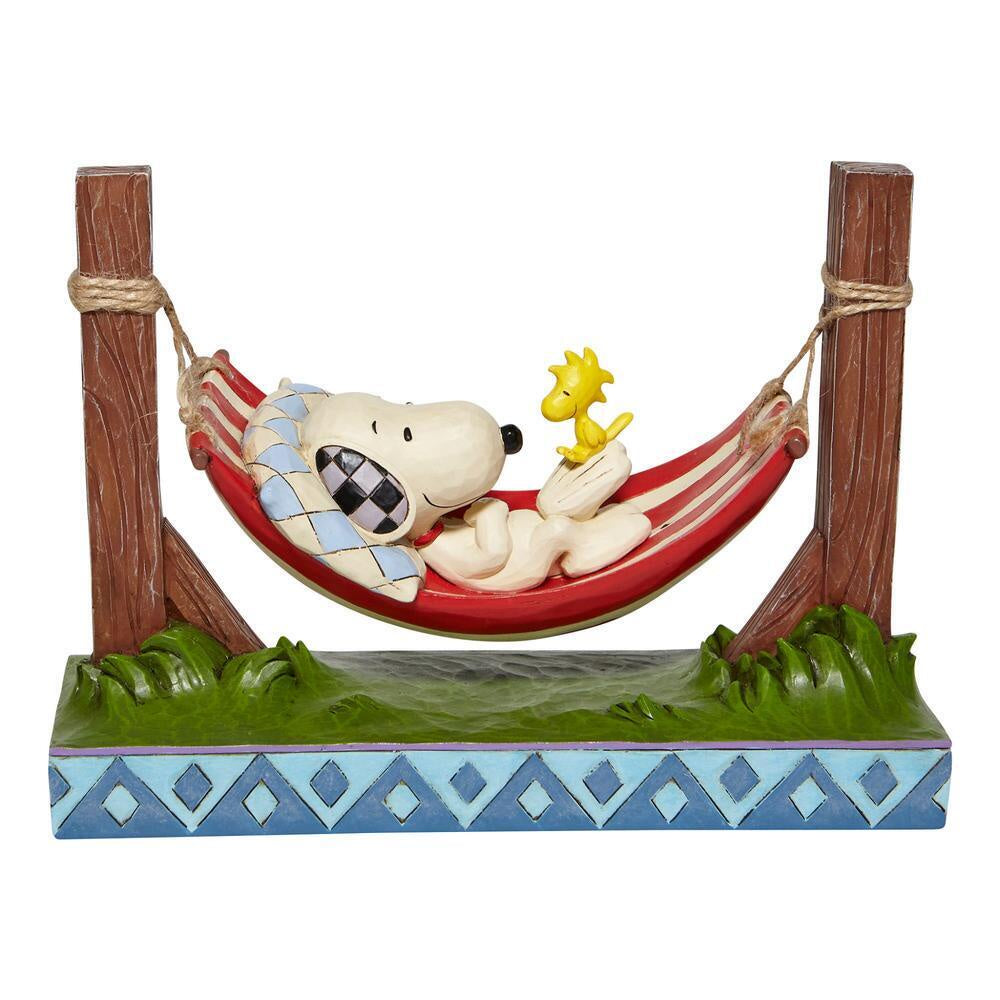 Snoopy and Woodstock in Hammock - JS