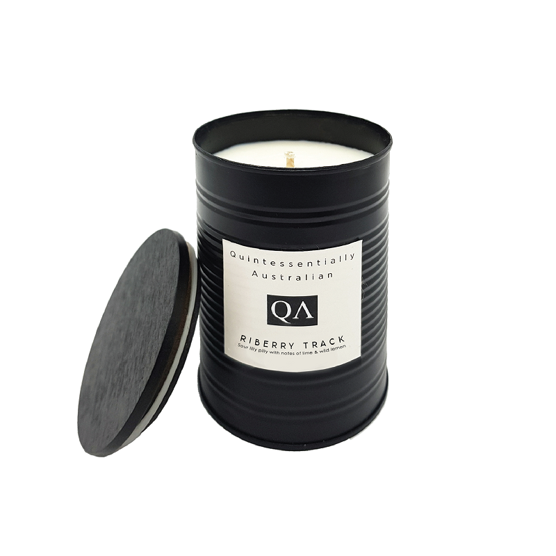 Riberry Track - QA - Tin Candle - 320ML 45 hours