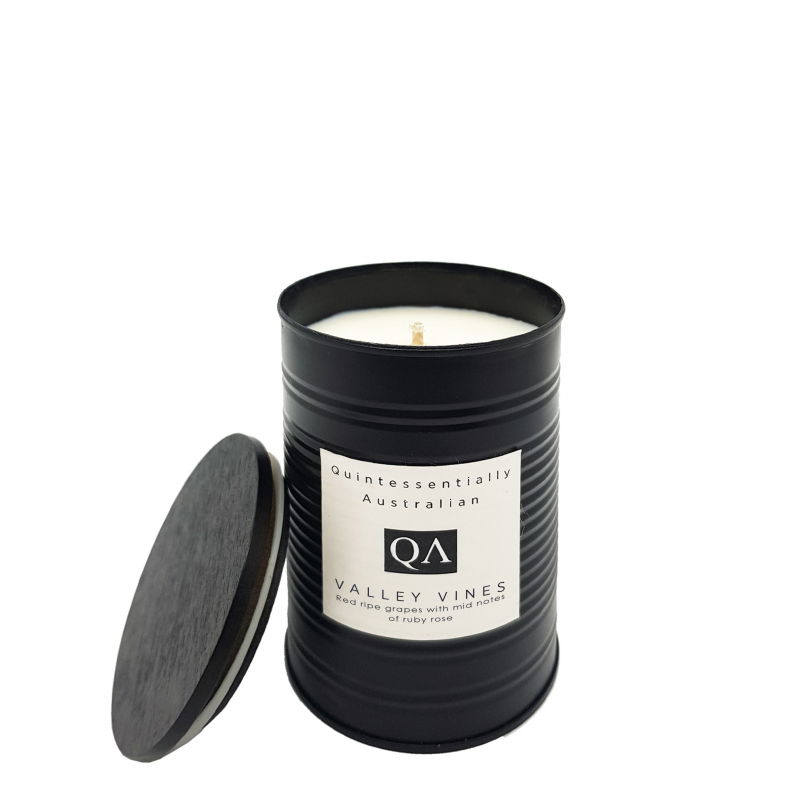 Valley Vines QA - Tin Candle - 320ML 45 hours