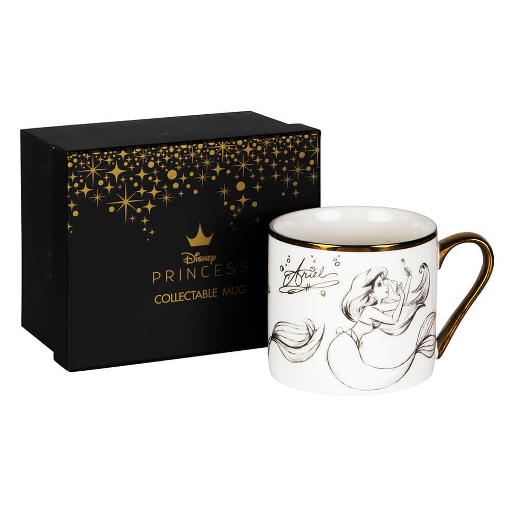 Gold Disney Collectible Mug - Ariel