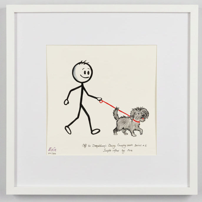 "Off to Donaldson's Dairy" is the second in the Country Walk Series - Simple Man by Evie