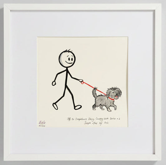 "Off to Donaldson's Dairy" is the second in the Country Walk Series - Simple Man by Evie