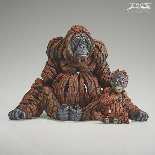 Mum & Bub Orangutang Miniature Set