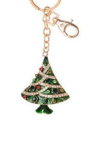 Keyring - Christmas Tree (Green)